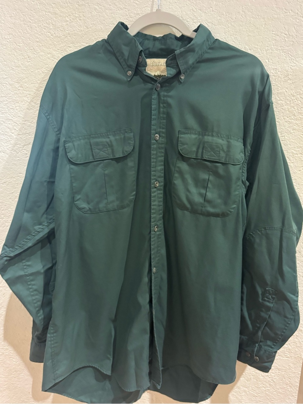Cabela's Dark Green Outfitter Shirt